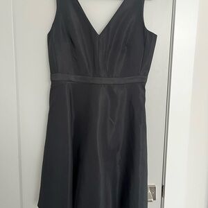 GAP Black V-Neck Mini Dress